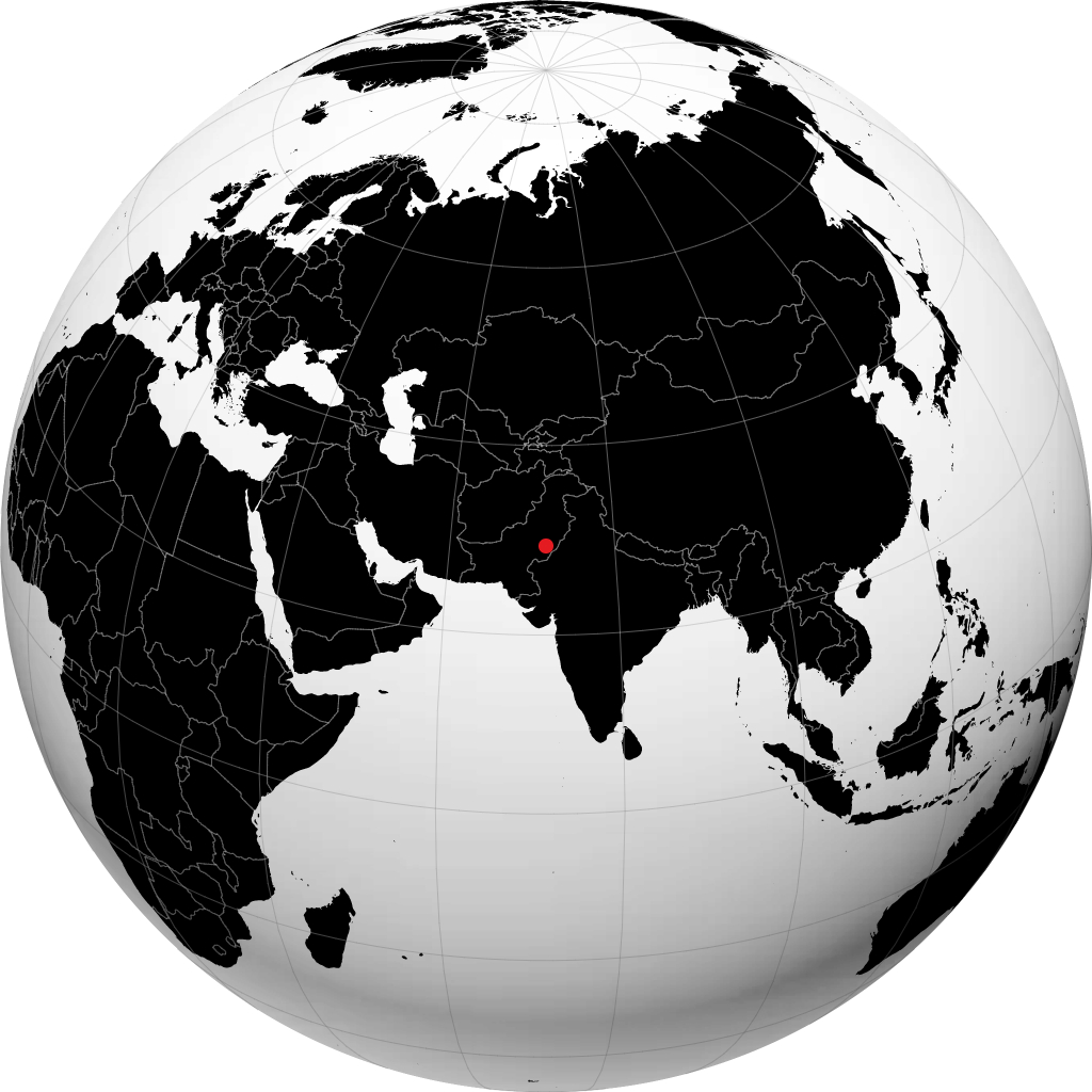 بہاولپور کا کرہ ارض پر مظاہرہ