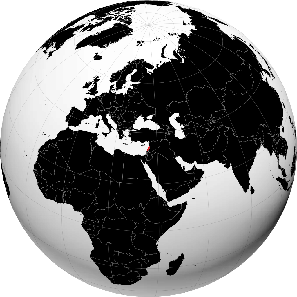 لبنان کا کرہ ارض پر مظاہرہ