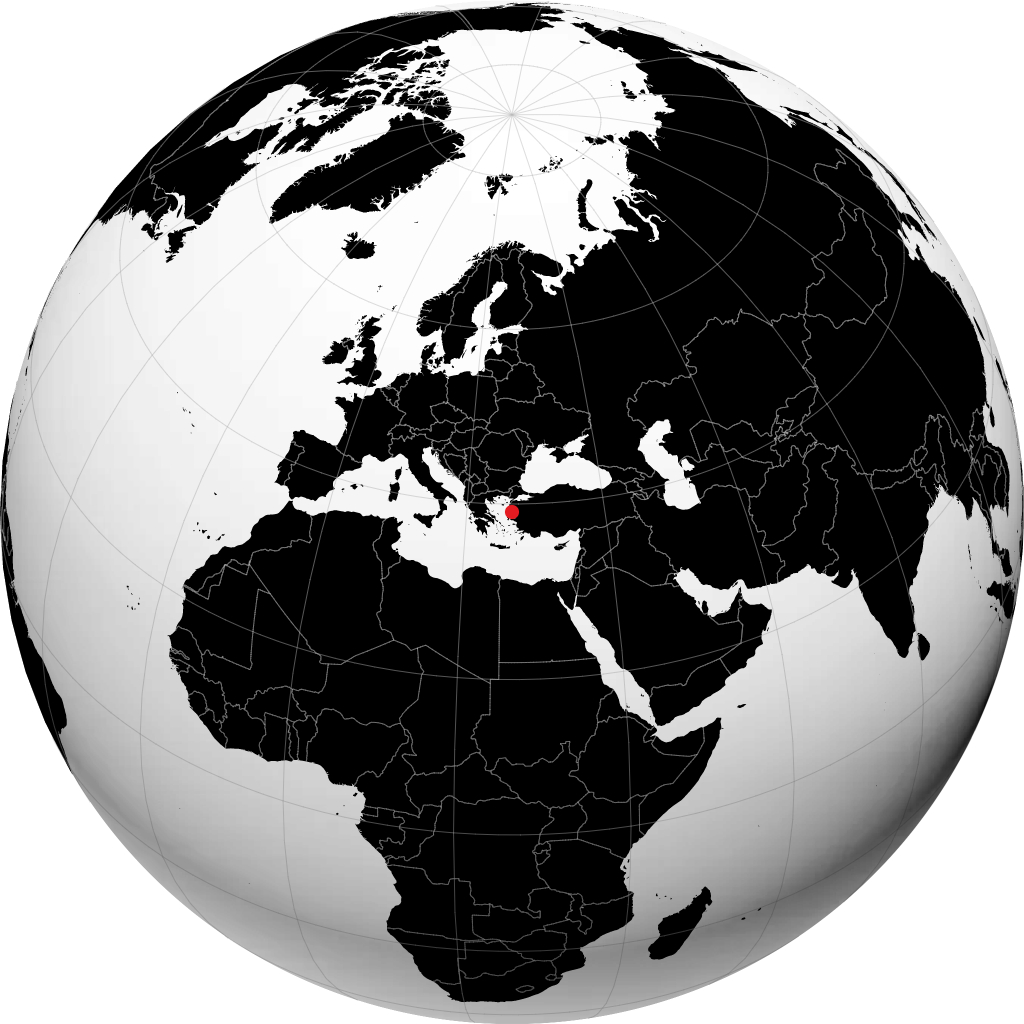 میتیلینی کا کرہ ارض پر مظاہرہ