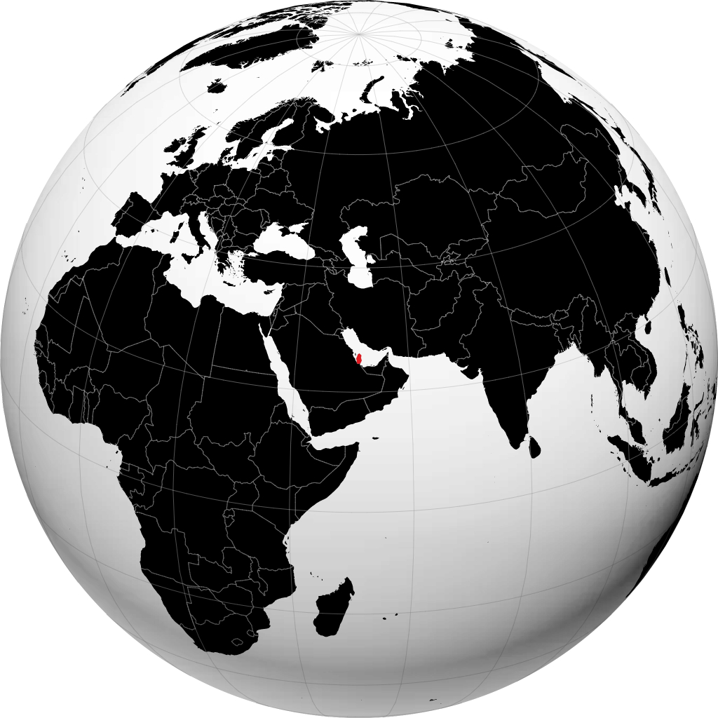 قطر کا کرہ ارض پر مظاہرہ