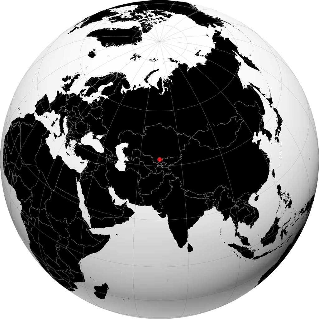 شیمکینت کا کرہ ارض پر مظاہرہ